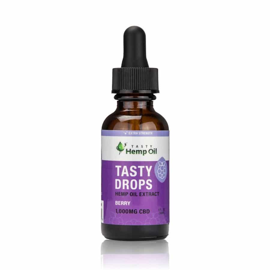 Tasty Hemp Oil – Tasty Drops Berry | CBD Oil Tincture [Full Spectrum]