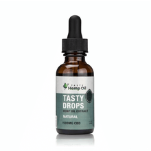 Load image into Gallery viewer, Tasty Hemp Oil – Tasty Drops Natural | CBD Oil Tincture [Full Spectrum]

